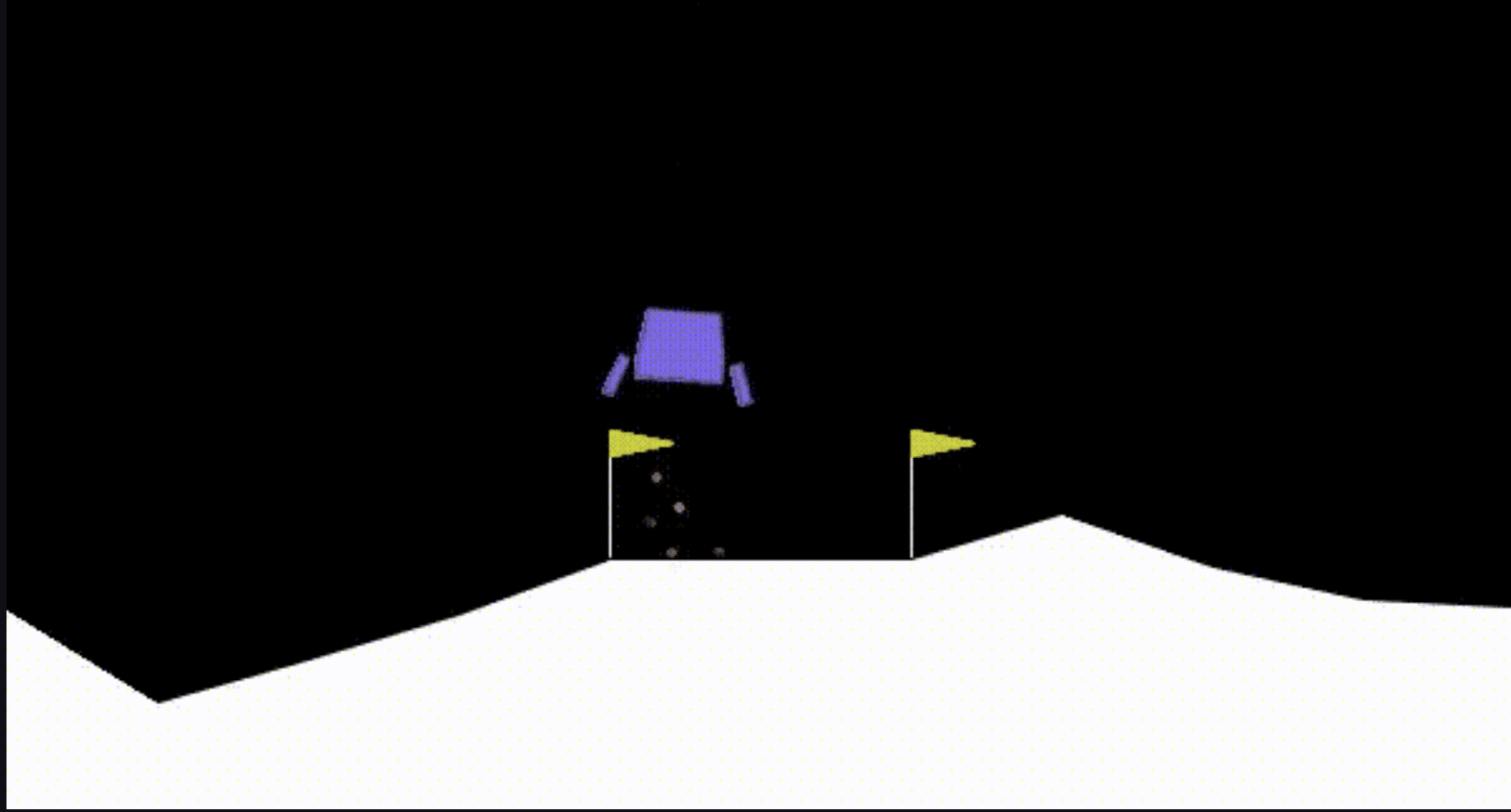 Autonomous Landing with Deep RL