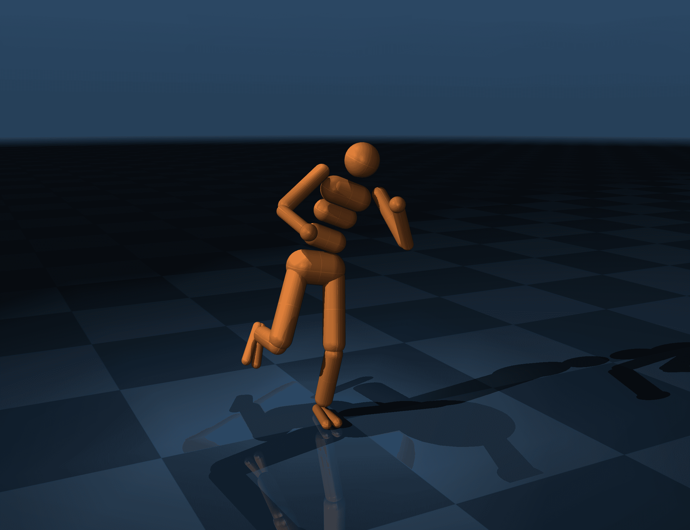 MuJoCo: Learning to not Fall