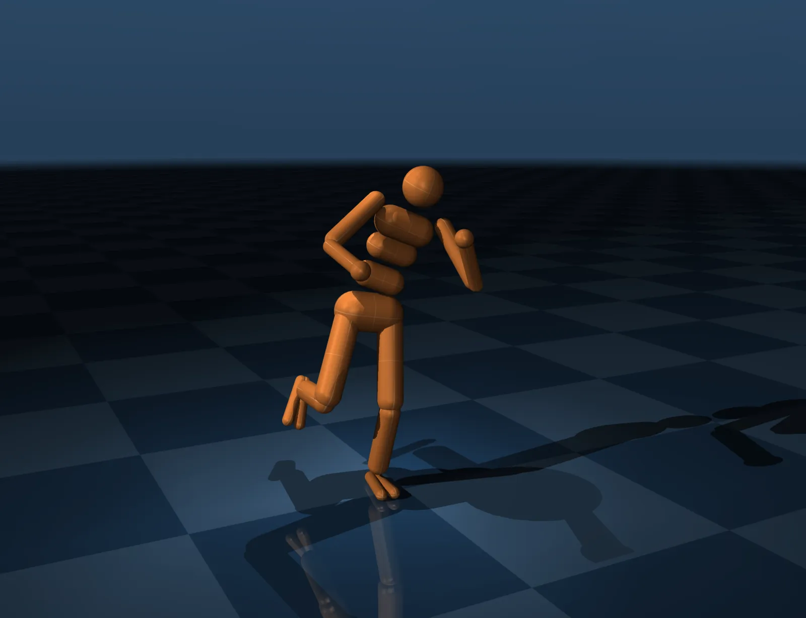 MuJoCo: Learning to Stand
